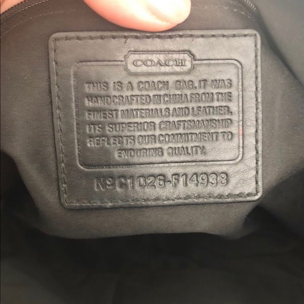 Authentic Coach C monogram “Laura” signature hobo - Picture 8 of 8